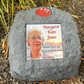 Memorial Rock with Ceramic Plaque