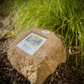 Memorial Rock with Ceramic Plaque